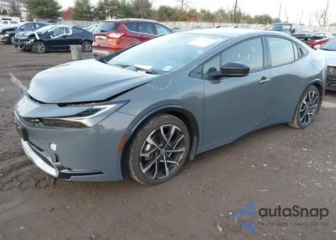 2024 Toyota Prius Prime Xse из США, поврежденный, VIN JTDACACUXR3027766
